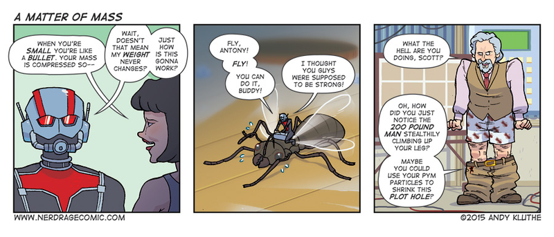 Illustration for article titled Sunday Comics: Crawling Up Your Leg